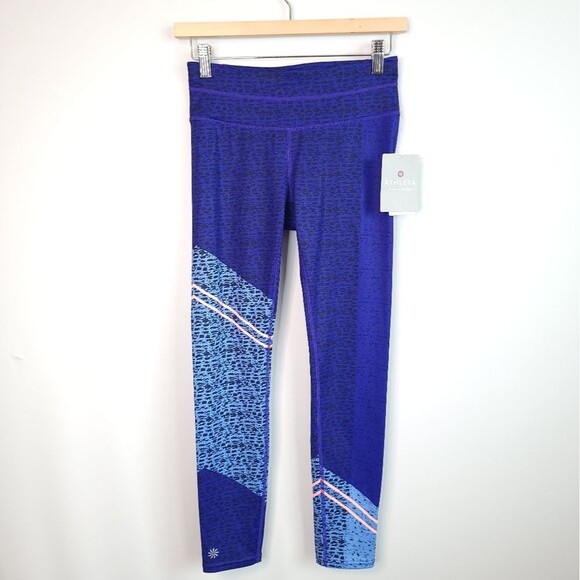 Athleta Leggings Camo 7/8 SonarTight Wicking Breathable Reflective NWT - Picture 2 of 10